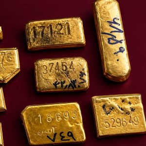 شمش طلا 18عیار (آبشده) 90گرم