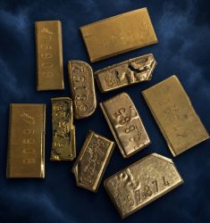 شمش طلا 18عیار (آبشده) 60گرم