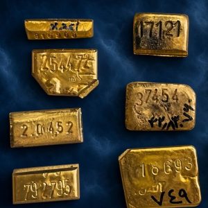 شمش طلا 18عیار (آبشده) 80گرم