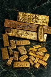 شمش طلا 18عیار (آبشده) 40گرم